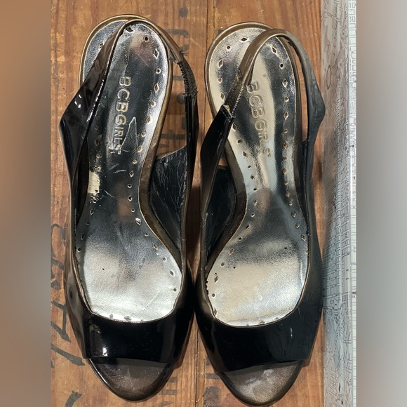 BCBG High Heel Peep Toe Shoes - Picture 4 of 5